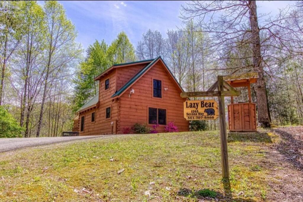 Lazy Bear Cabin 세비어빌 외부 사진