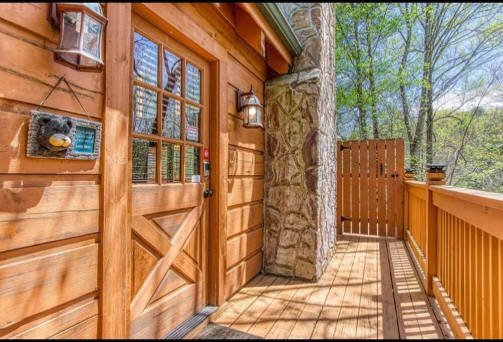 Lazy Bear Cabin 세비어빌 외부 사진