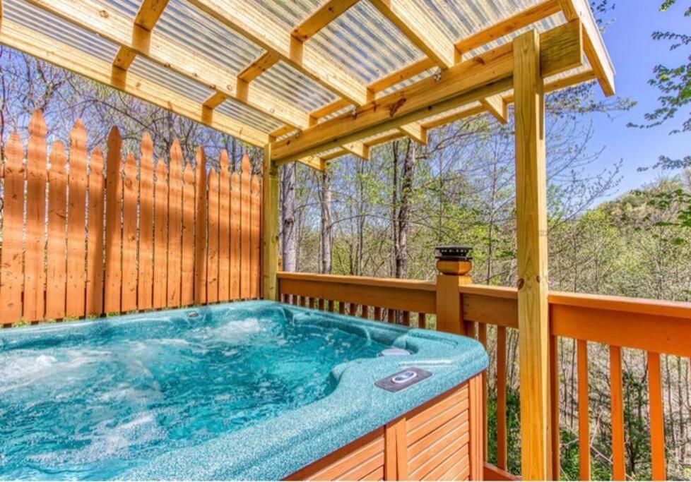 Lazy Bear Cabin 세비어빌 외부 사진