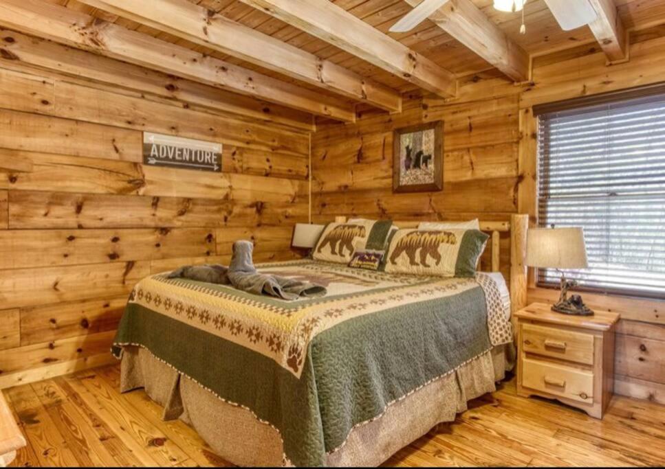 Lazy Bear Cabin 세비어빌 외부 사진